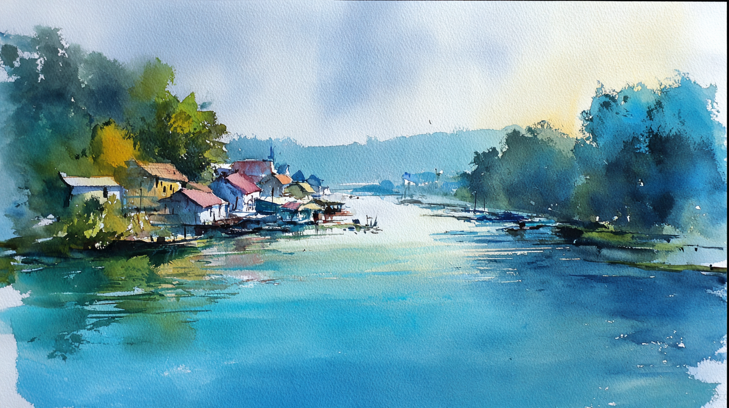 Why Combining Water Color And Pen Techniques Elevates Your Artistic Creations
