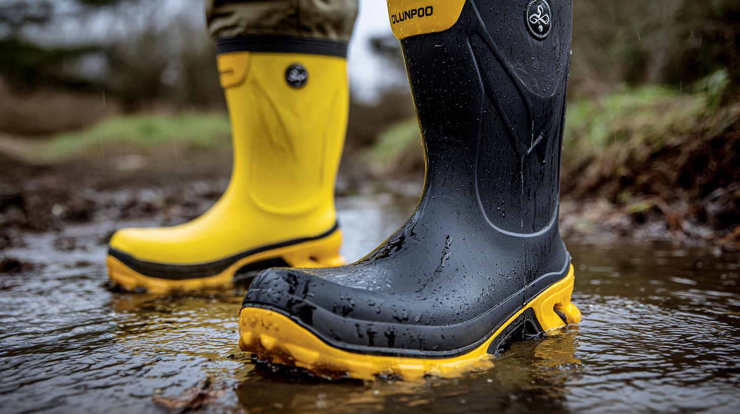 What Makes Dunlop Waterproof Boots the Best Choice for Wet Environments