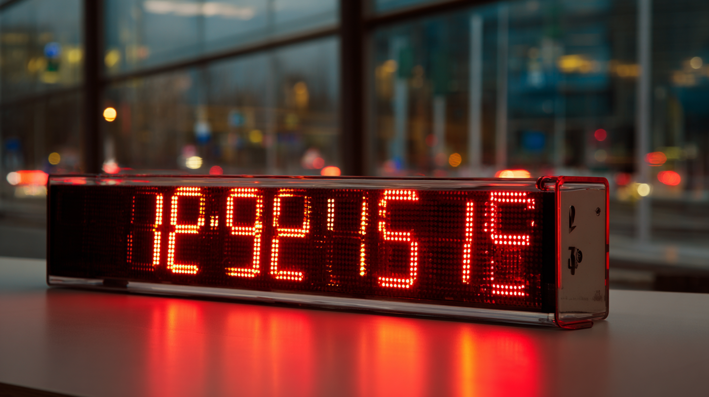 5 Reasons Why a Large Display Digital Clock is the Best Timekeeping Solution for Your Space