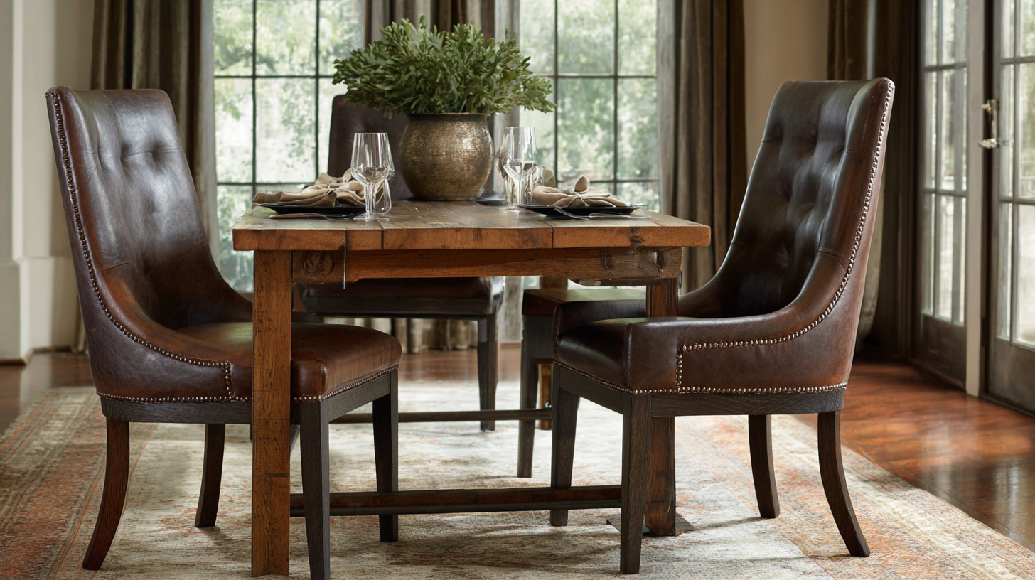 How to Choose the Perfect Leather Dining Chairs for Your Home