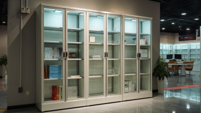 Enhancing Storage Solutions at the 2025 China Import and Export Fair Glass Door Storage Cabinet Innovations