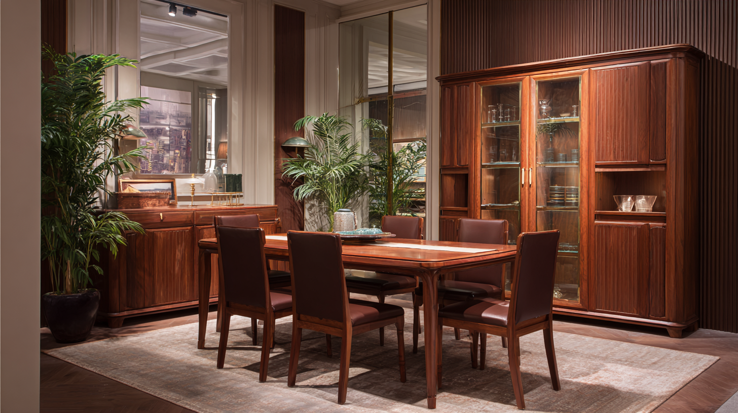 Unlocking Market Trends for Dining Set Solid Wood at the 2025 China Import and Export Fair