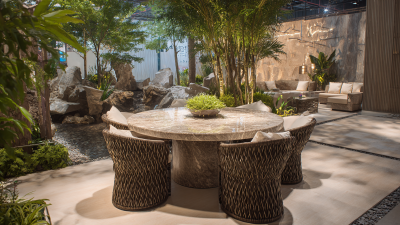 Innovative Patio Table Designs and Insights from the 2025 China Import and Export Fair