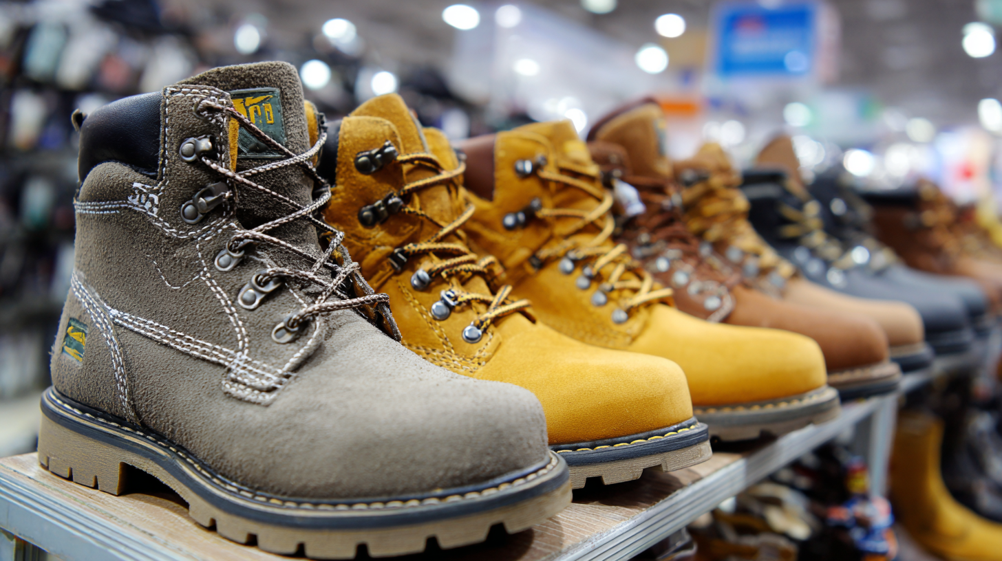 Emerging Trends in Extra Wide Work Boots at the 2025 China 138th Import and Export Fair