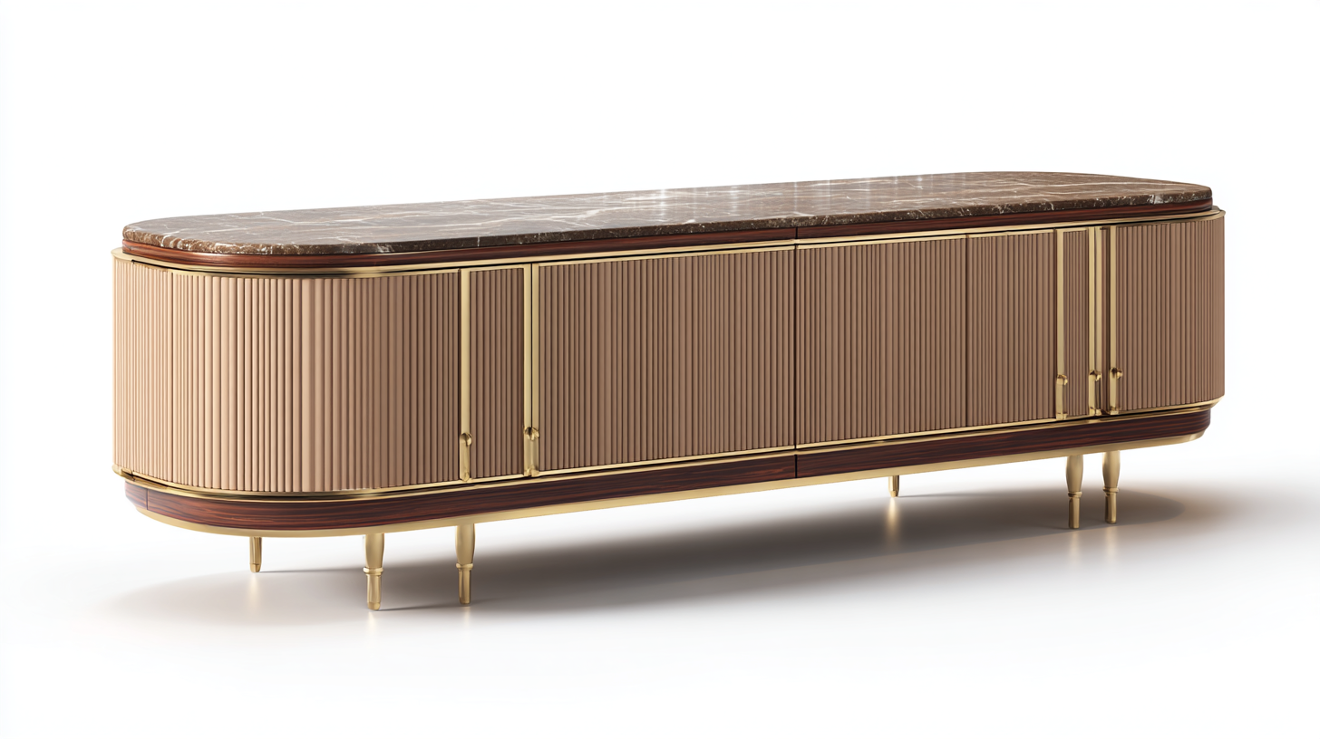 Exploring Modern Tv Stand Trends at the 138th China Import and Export Fair in 2025