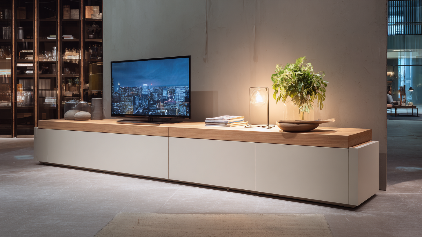 Exploring Modern Tv Stand Trends at the 138th China Import and Export Fair in 2025