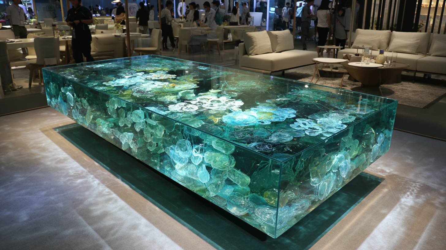 Exploring Trends in Glass Coffee Tables at the 138th Canton Fair 2025 in China