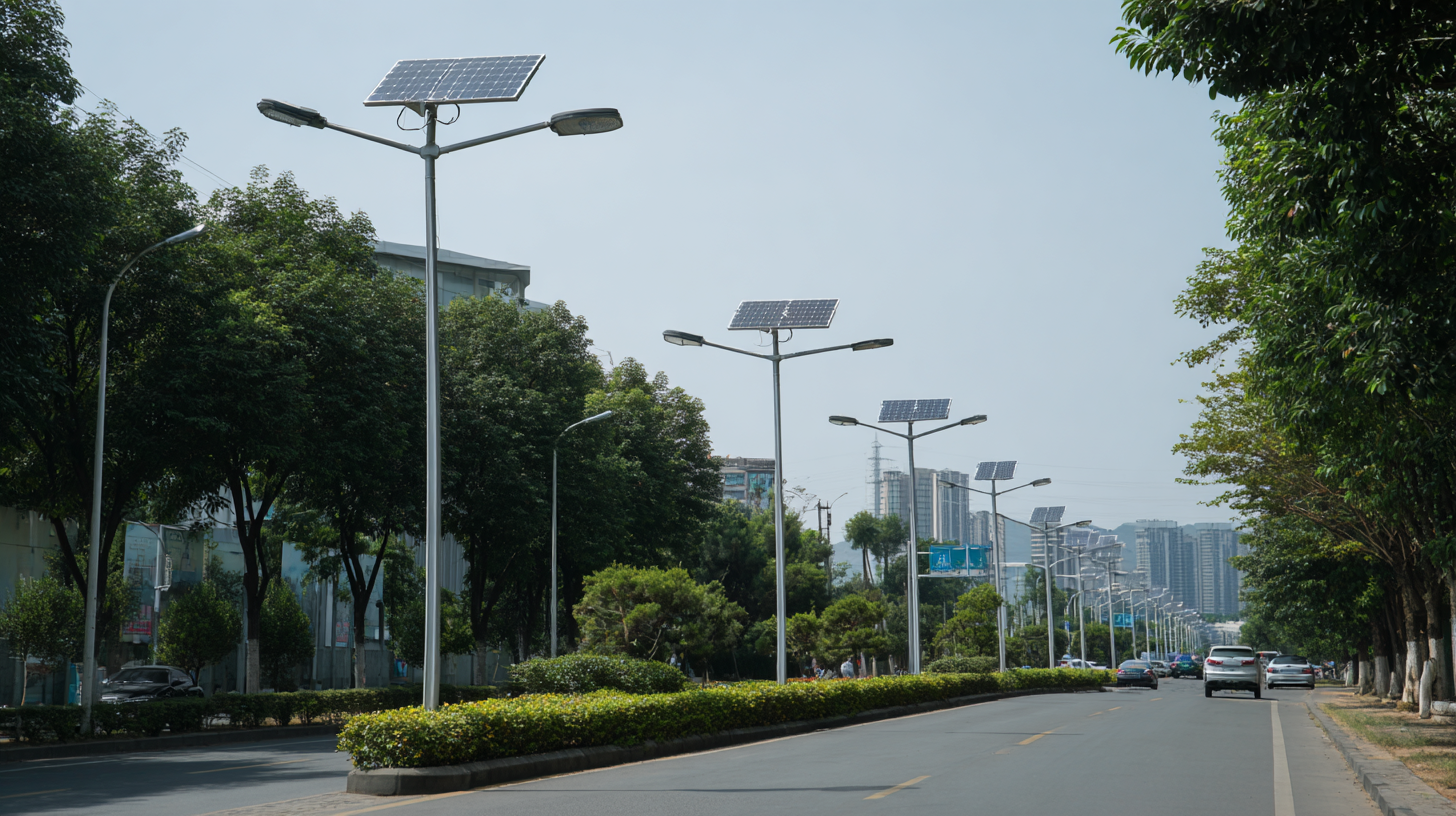 Innovative Solar Powered Street Lights Showcase at 2025 China Import and Export Fair 138th Session
