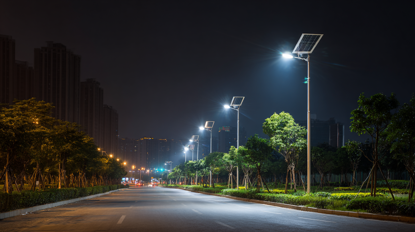 Innovative Solar Powered Street Lights Showcase at 2025 China Import and Export Fair 138th Session