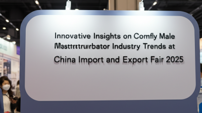 Innovative Insights on Comfly Male Masturbator Industry Trends at China Import and Export Fair 2025