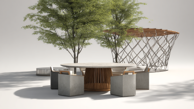 Innovative Outdoor Table Designs Shining at the 2025 China Import and Export Fair