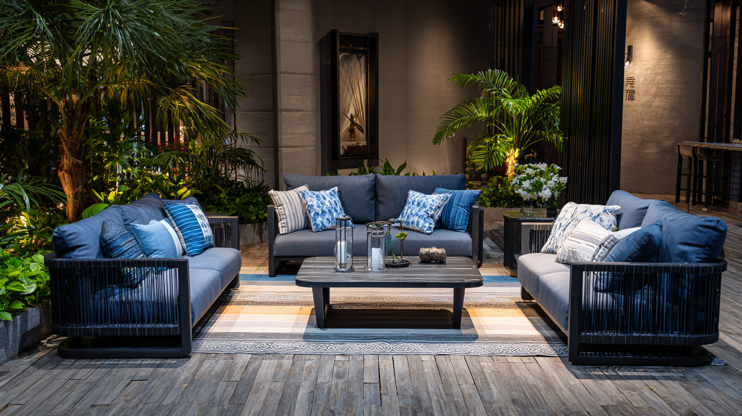 Transforming Outdoor Spaces with Custom Outdoor Furniture Trends at the 2025 China Import and Export Fair