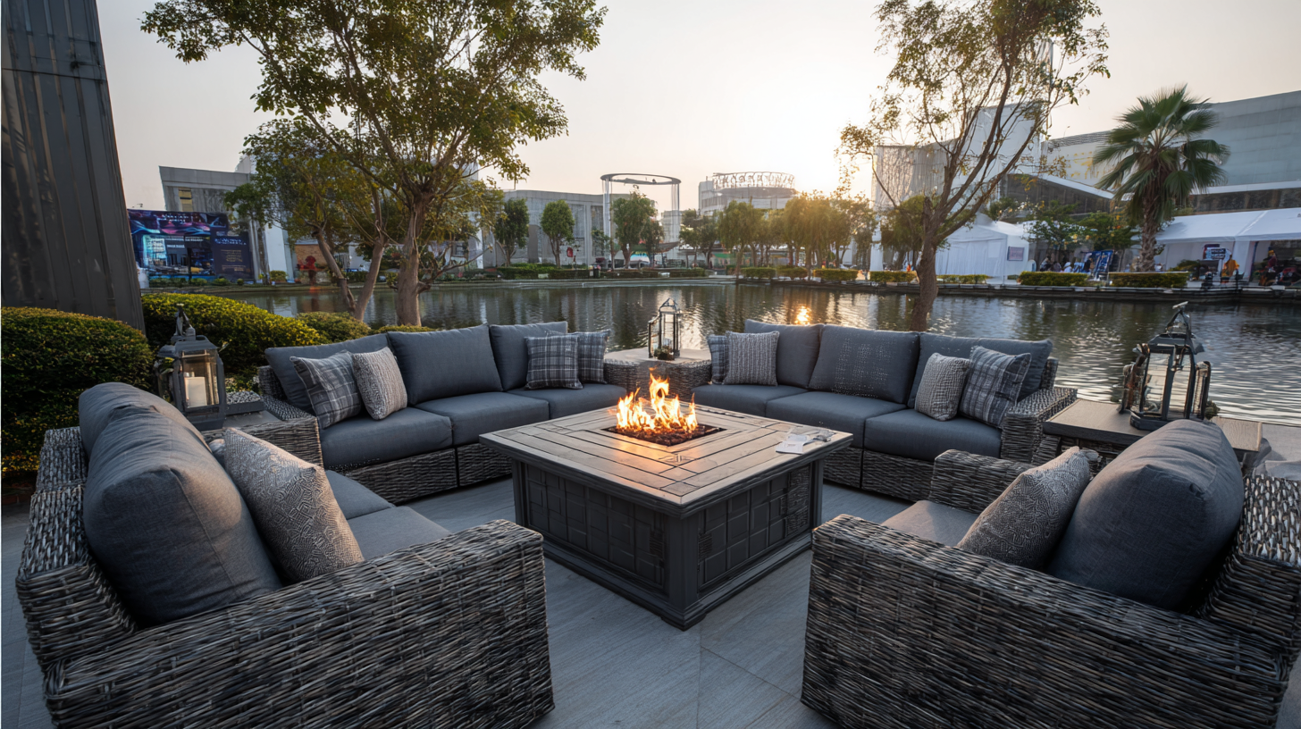 Transforming Outdoor Spaces with Custom Outdoor Furniture Trends at the 2025 China Import and Export Fair