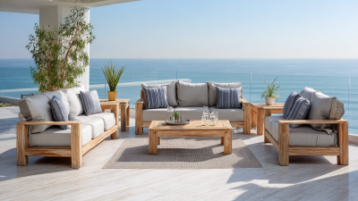 Transforming Outdoor Spaces with Custom Outdoor Furniture Trends at the 2025 China Import and Export Fair