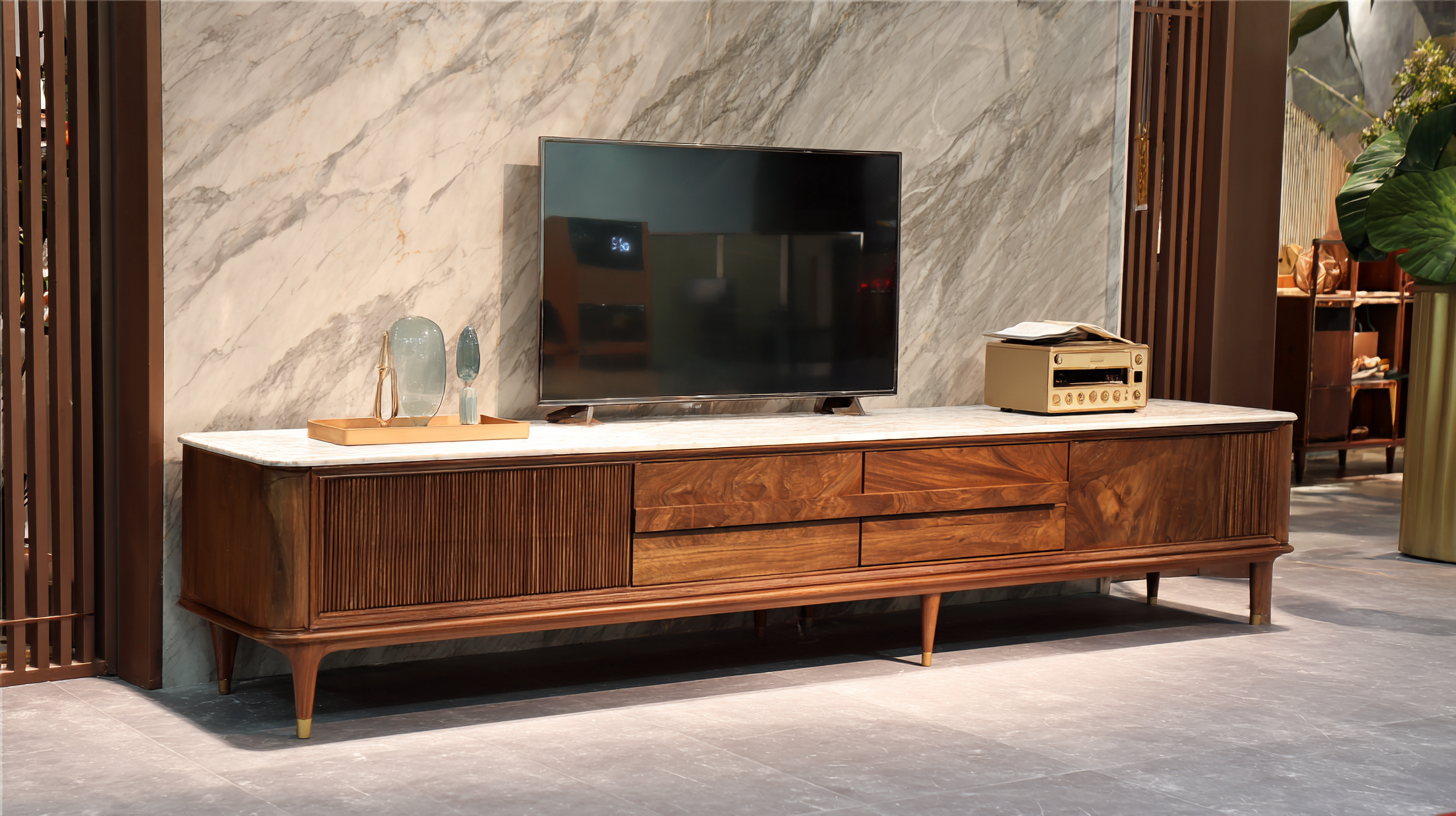 Exploring Modern Tv Stand Trends at the 138th China Import and Export Fair in 2025