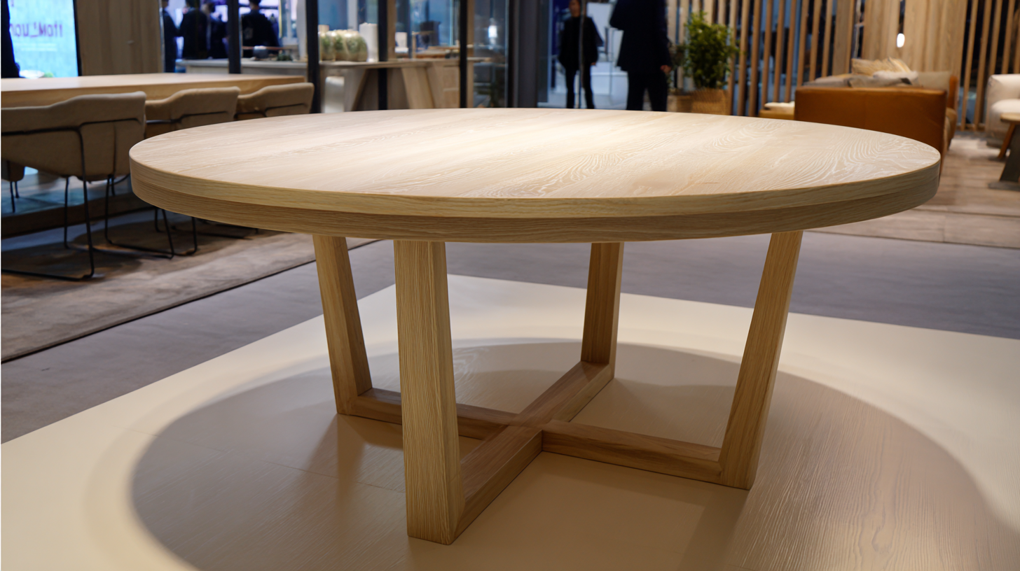 The Rising Demand for Round Kitchen Tables at the 138th China Import and Export Fair in 2025