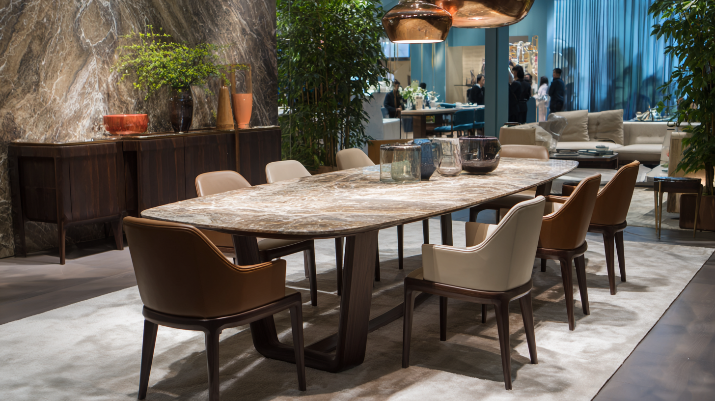 Exploring the Future of Dining Room Chairs: Insights from the 138th China Import and Export Fair 2025