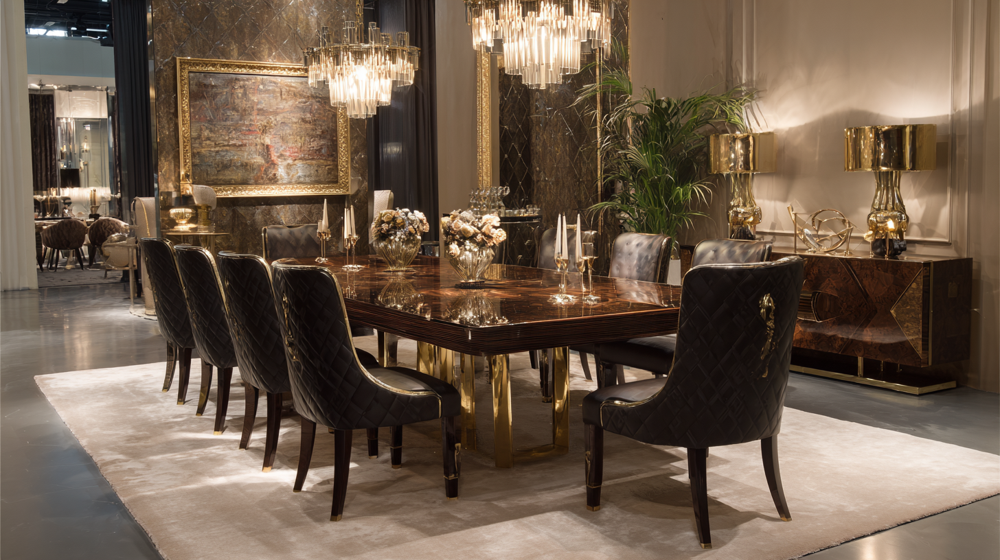 Exploring the Future of Dining Room Chairs: Insights from the 138th China Import and Export Fair 2025