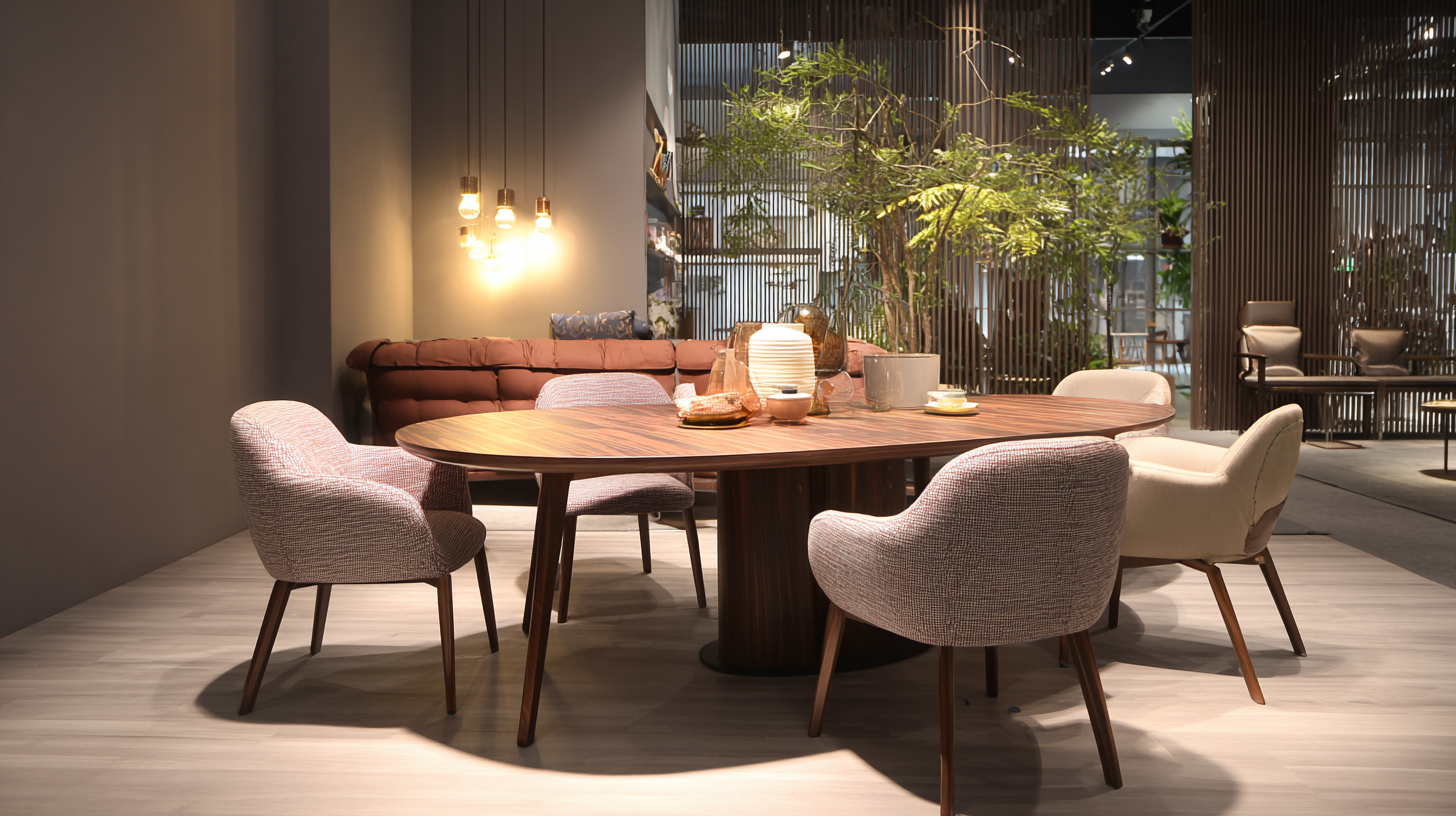 Exploring Dining Furniture Trends at the 138th Canton Fair 2025 in China