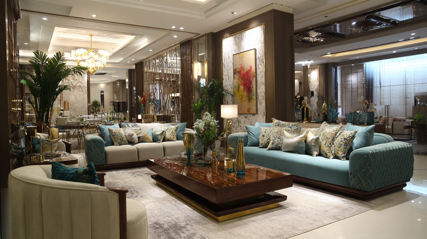 Exploring Trends in Living Room Table Set Designs at the 138th Canton Fair 2025