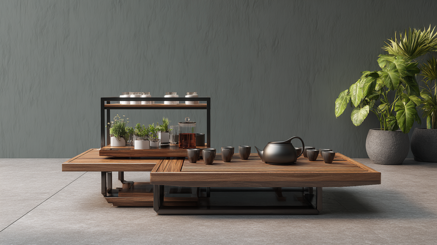 Exploring Industry Trends: Tea Stand Table Innovations at the 138th Canton Fair 2025