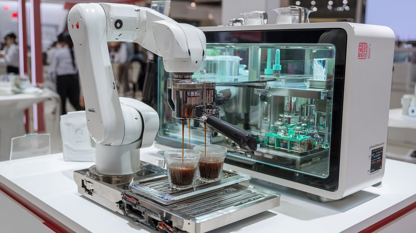Transforming Beverage Experience with Robotic Coffee Barista at 2025 China Import and Export Fair