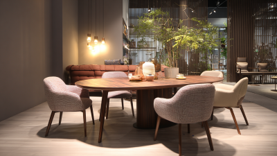 Exploring Dining Furniture Trends at the 138th Canton Fair 2025 in China
