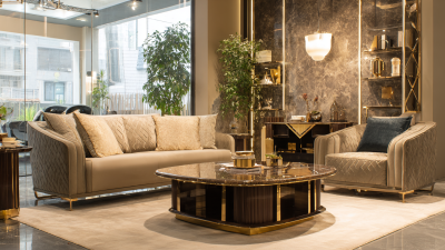 Exploring Trends in Living Room Table Set Designs at the 138th Canton Fair 2025