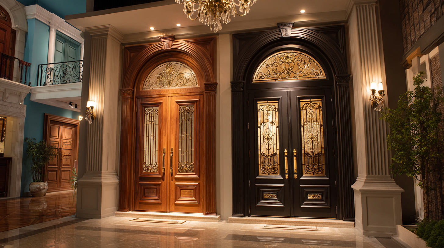 Exploring Elegant Entry Doors Innovations at the 2025 China Import and Export Fair