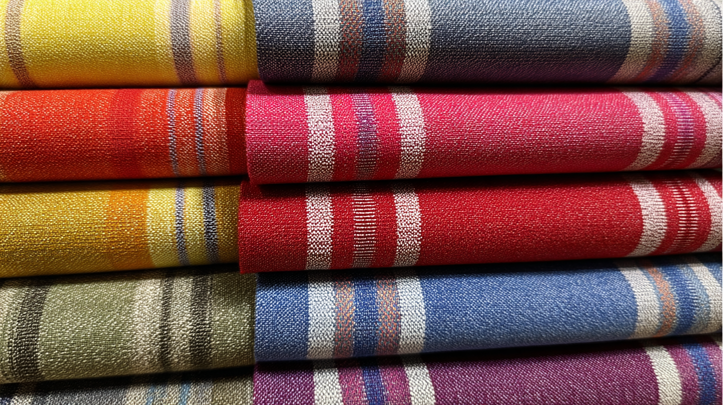 Exploring the Market Trends of Polyester Stripe Fabric at China Import and Export Fair 2025