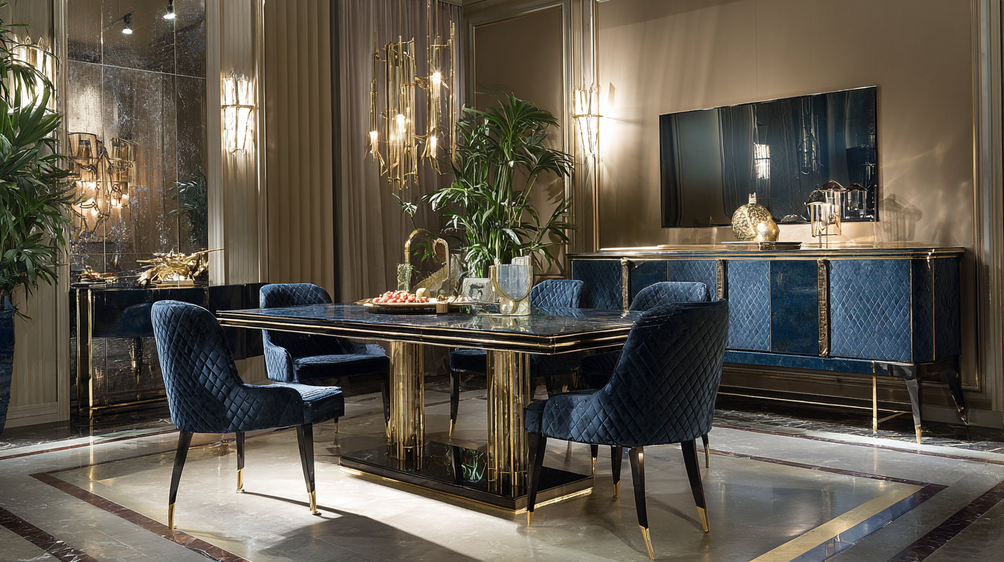 Emerging Trends in Dining Room Sets Industry at the 138th Canton Fair 2025 Insights and Projections