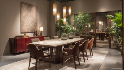 Emerging Trends in Dining Room Sets Industry at the 138th Canton Fair 2025 Insights and Projections
