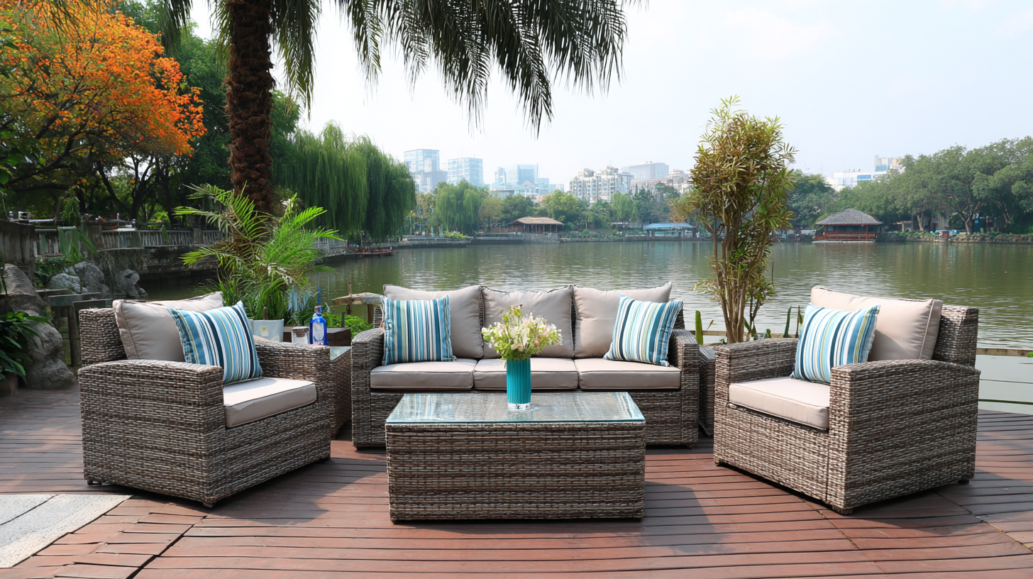 Exploring Market Trends for Patio Furniture Sets at the 138th Canton Fair China 2025