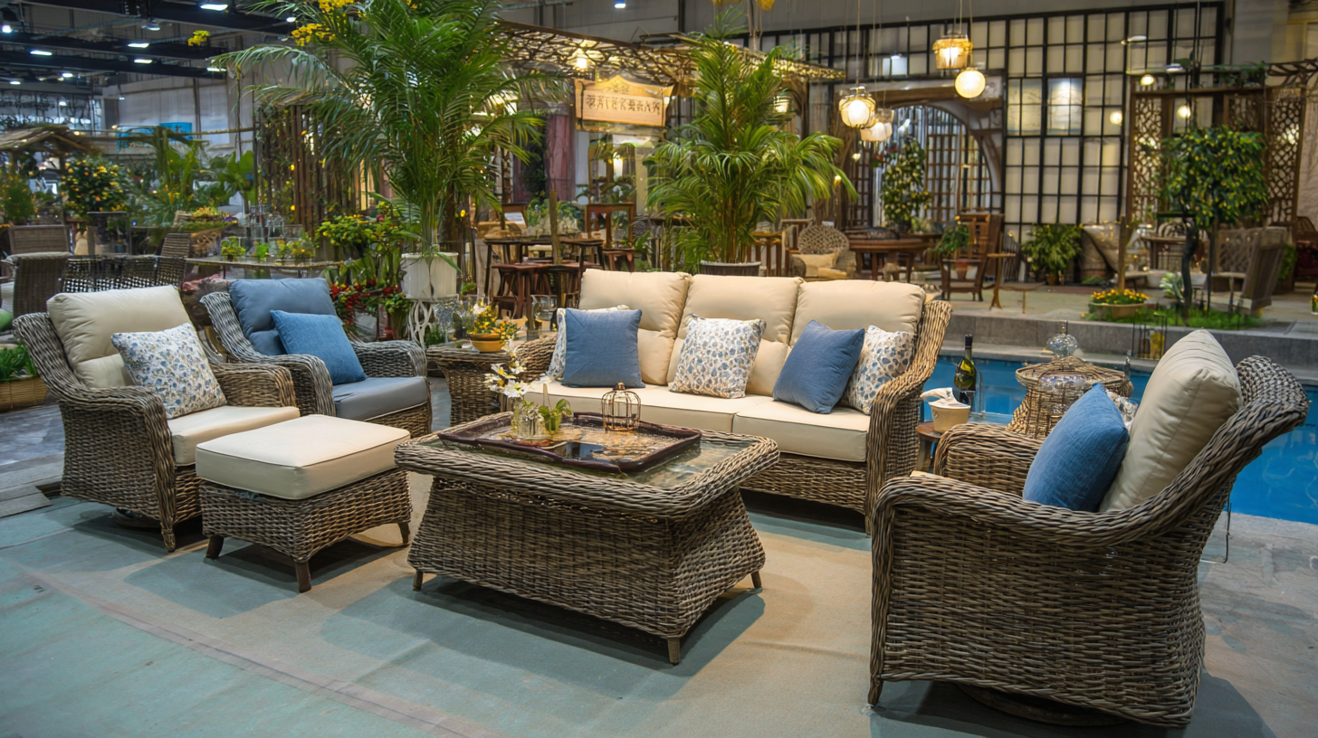 Exploring Market Trends for Patio Furniture Sets at the 138th Canton Fair China 2025