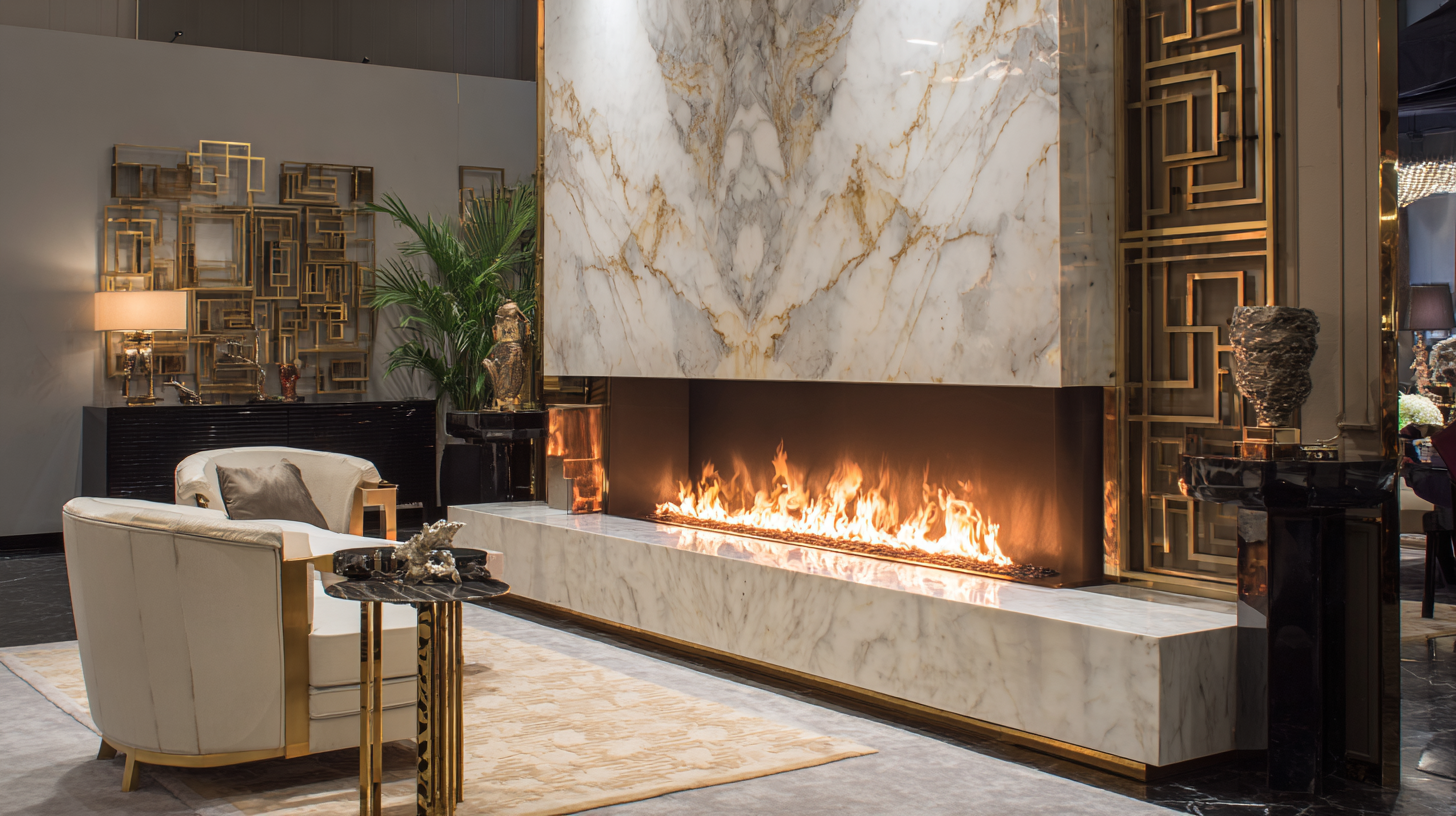 Exploring Trends of Modern Fireplace Console at the 138th Canton Fair in 2025