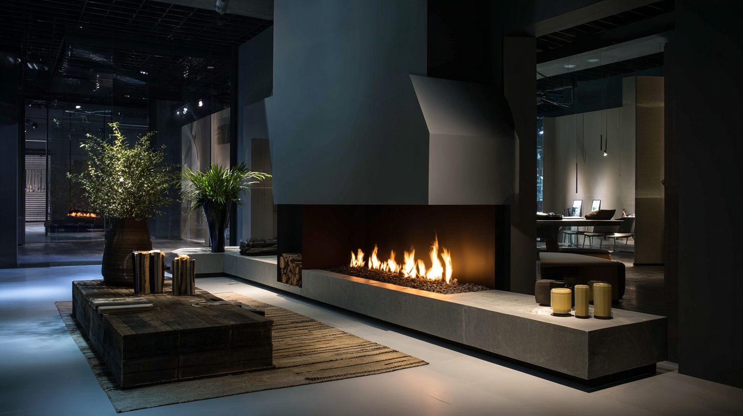 Exploring Trends of Modern Fireplace Console at the 138th Canton Fair in 2025