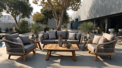 Exploring Market Trends for Patio Furniture Sets at the 138th Canton Fair China 2025