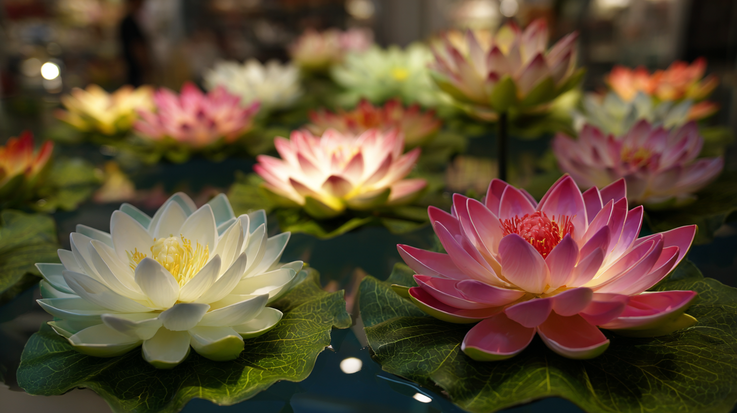 Innovative Trends in Artificial Lotus Flowers for Decoration at the 138th Canton Fair 2025 Industry Insights