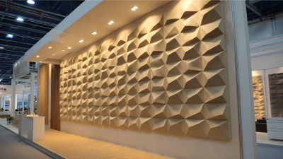 Exploring the Market Trends of Sound Absorbing Wall Panels at 2025 China Import and Export Fair