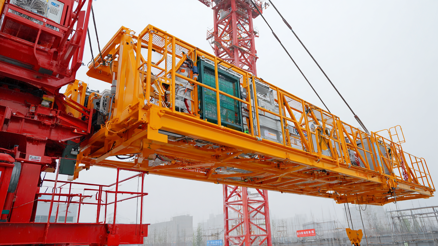 Innovative Electric Hoist Scaffold Solutions at 2025 China Import and Export Fair Boosting Construction Efficiency