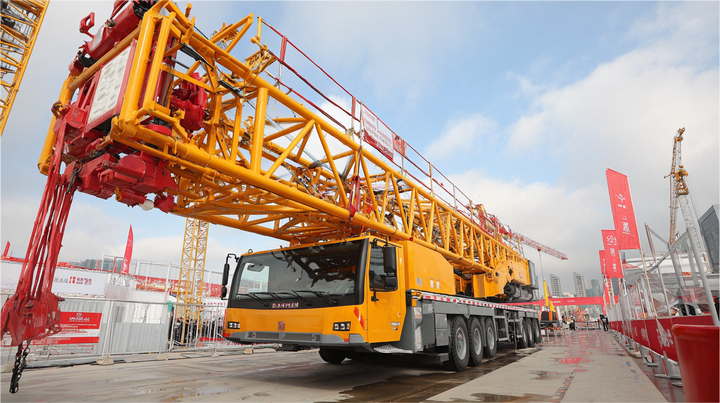 Unveiling Dahan Used Tower Crane Innovations at the 2025 China Import and Export Fair