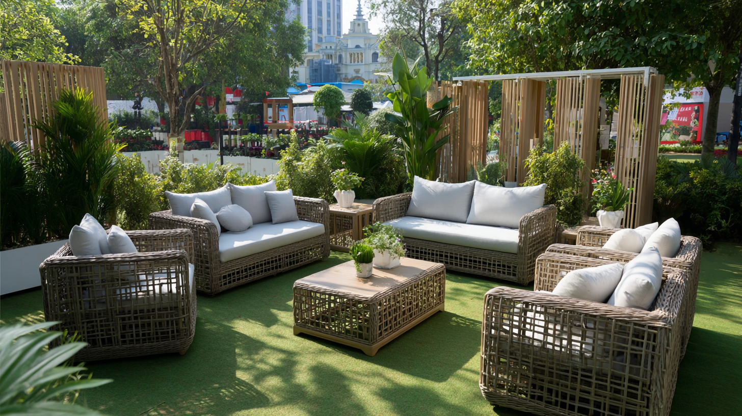 Exploring Lawn Furniture Trends at the 138th Canton Fair in China 2025