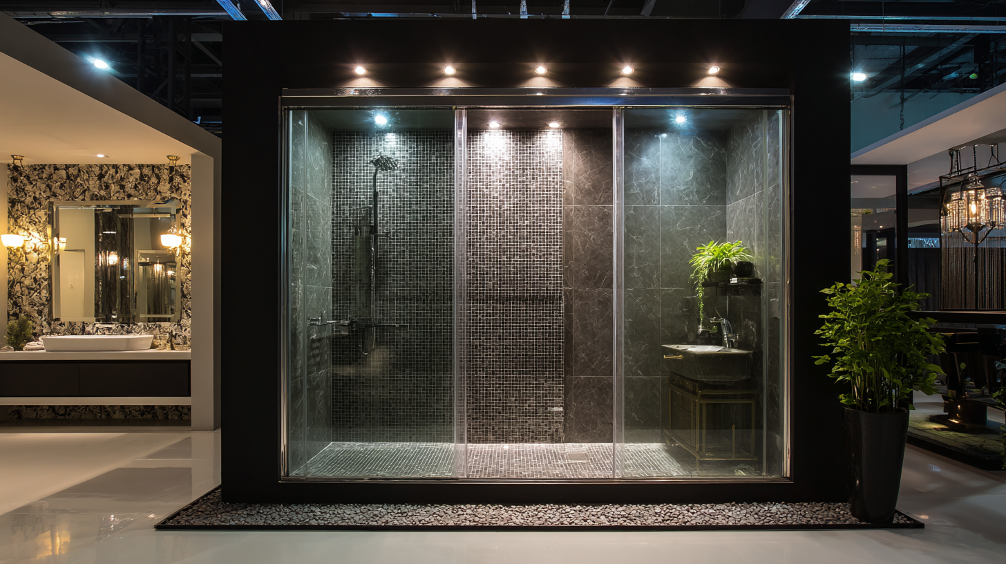 Exploring Trends in Shower With Sliding Glass Door Designs at China Import and Export Fair 2025