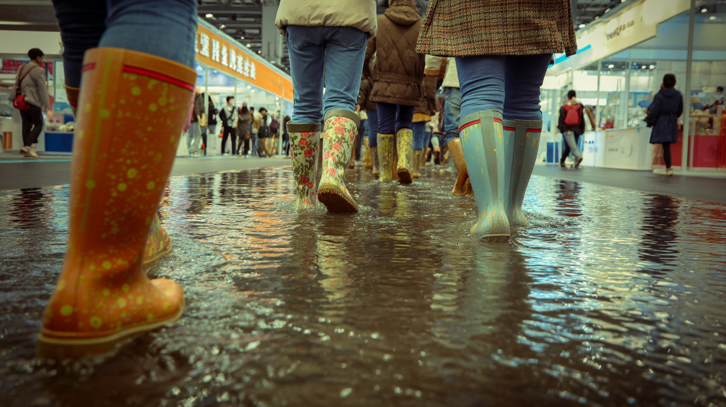 Exploring Men Rain Boots Trends at the 138th Canton Fair 2025 in China