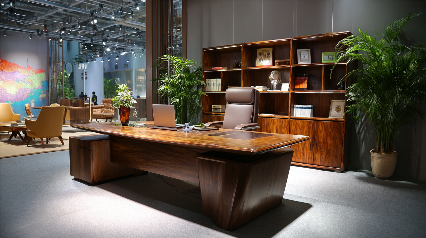 Exploring Trends in Wooden Executive Desks at the 2025 China Import and Export Fair