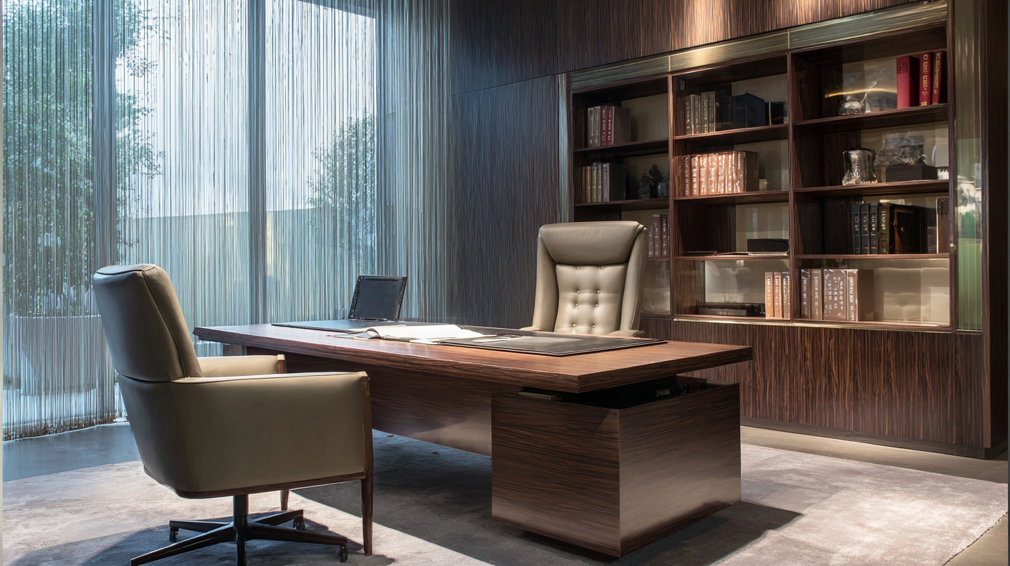 Exploring Trends in Wooden Executive Desks at the 2025 China Import and Export Fair