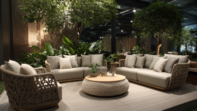 Exploring Lawn Furniture Trends at the 138th Canton Fair in China 2025