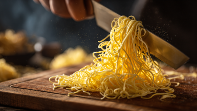 Exploring the Future of Knife Shaved Noodles at the 138th Canton Fair 2025: Trends and Opportunities