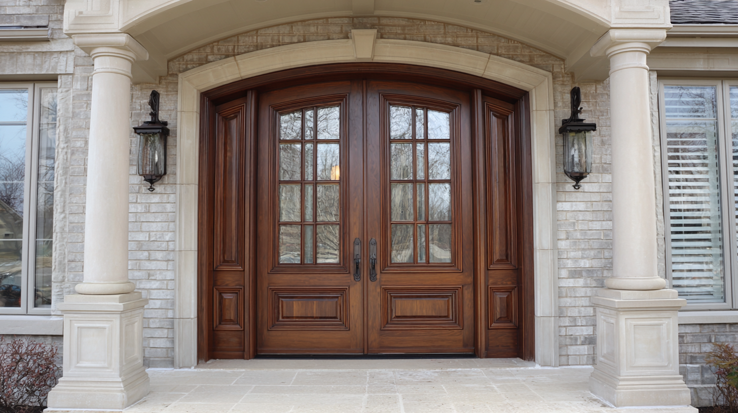 What is the Advantage of Installing Double Front Entry Doors