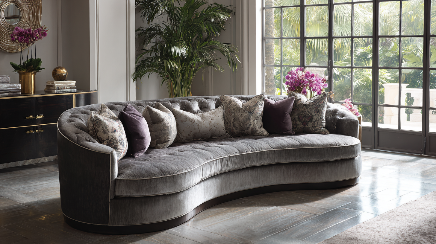 7 Innovative Tips for Choosing the Perfect Curved Sofa for Your Living Space